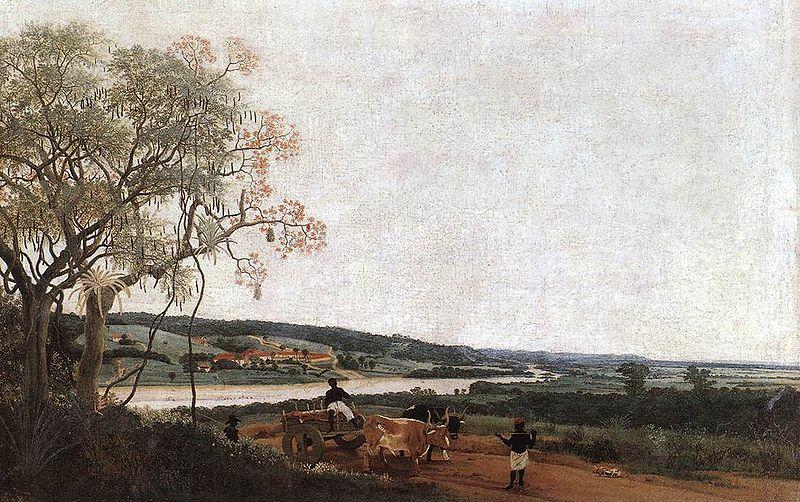 Frans Post The Ox Cart France oil painting art